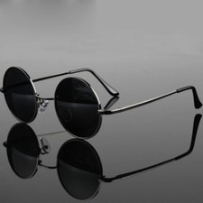 Retro Vintage Round Polarized Sunglasses Men Brand Designer Sun Glasses Women