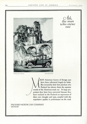 1914 packard landaulet antique - packard,