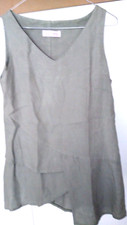 Gorgeous French green linen