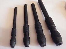 4pc Pin Vice Vise Set 0mm - 4.8mm Range Hobby Craft Drill Mill SEE TEXT 105g 828