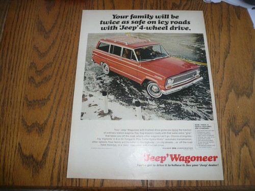 Jeep wagoneer red - wagoneer,