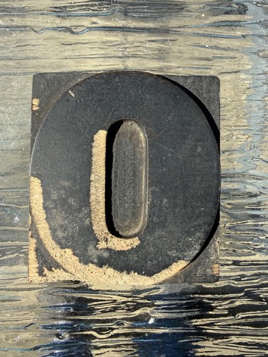 Letter vintage - o,