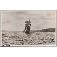 The Sailing Ship MEDWAY RP Postcard