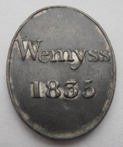 Communion church token wemyss - communion,