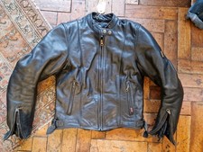 Vintage Ladies Belstaff Leather Motorcycle Biker Jacket UK12/14