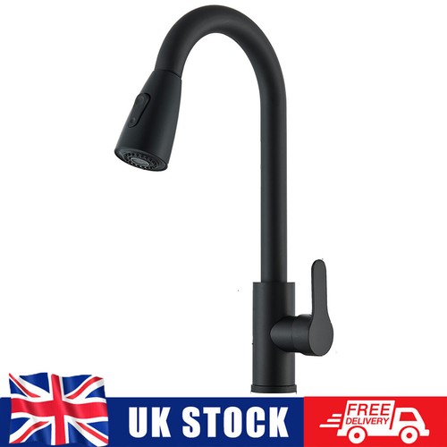 Matt black monobloc kitchen - black,