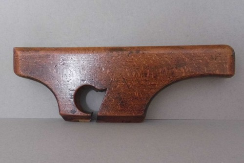 Wooden plane stock - wooden, brown