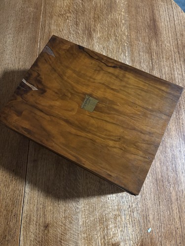 Victorian walnut writing - victorian, slope