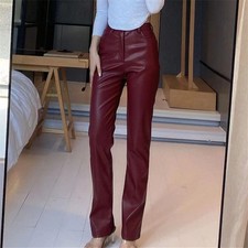 Women's FAUX Leather Pants
