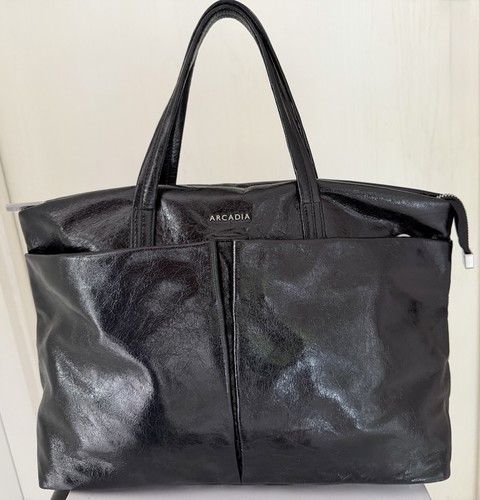 High quality black new leather - quality,