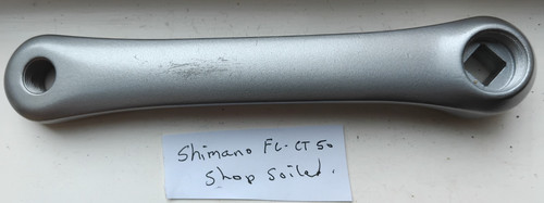 Shimano alloy left hand crank - shimano,