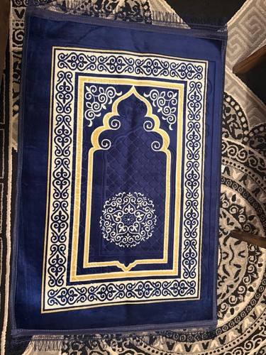 Large prayer mat - mat, embroidered