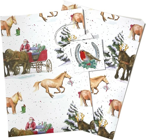 Horse christmas recycled - horse,