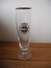 Warsteiner Rimmed Glass Flute 0.2L German Beer Man Cave Home Bar