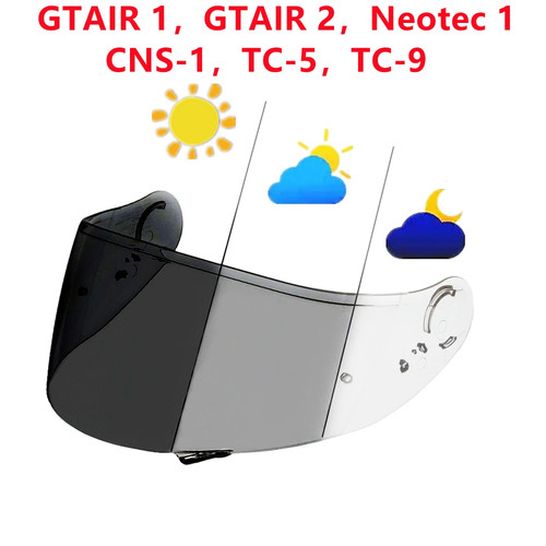 Photochromic visor for shoei - photochromic,