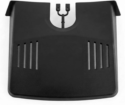 Black plastic drain cover - black,
