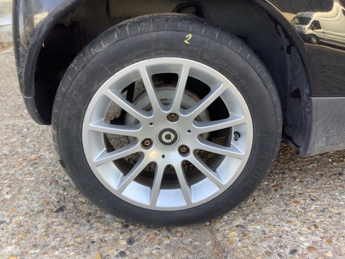 Smart fortwo rear wheel alloy - fortwo,