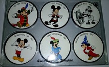 Disney Coasters, Set Of 6.