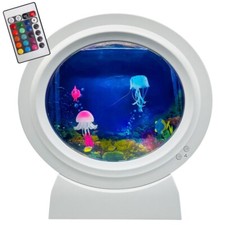 Round LED Jellyfish Aquarium