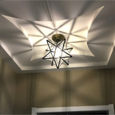 Modern Moravian Star Pendant