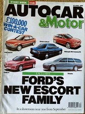 AUTOCAR MAGAZINE 25-APR-90 - Vauxhall Cavalier GSi 16v, Fiat Croma CHT, Clio