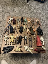 Big Joblot Vintage Mixed Star Wars Toy Figures 1990s Inc Kenner And Hasbro