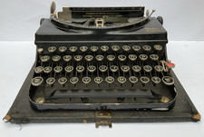 Remington Model 5 Portable Typewriter with hard case for refurbishment
