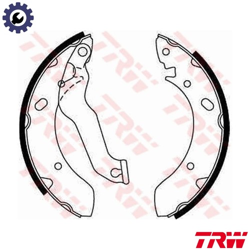 Brake shoe set - shoe, gs8569