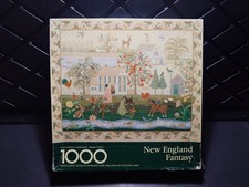 Vintage Hallmark Springbok Jigsaw Puzzle New England Fantasy 1000 Piece Complete