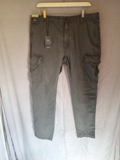 M&S men's olive green cargo
