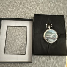 Eddie Stobart Silver Plated Pocket Watch Atlas Editions Volvo FH12 Marion Ivy