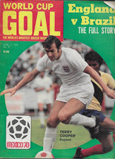 Goal Football Magazine World Cup England v Brazil No. 97, 13th June 1970