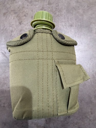 Army style water bottle green - water,