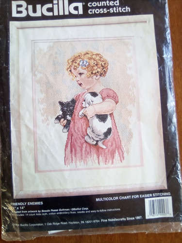 Bucilla cross stitch kit