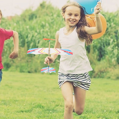 6pcs simple airplane - simple,