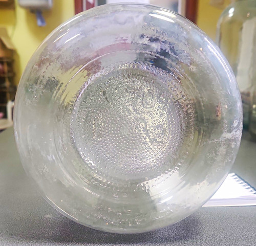 Clear glass demijohn - clear, carboy