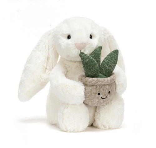 Jellycat cream bunny - cream, with