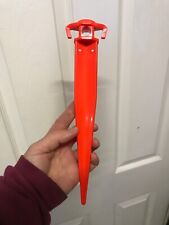 10x BIG HUGE TENT PEGS large plastic gazebo canopy awning Camping Caravan spiral