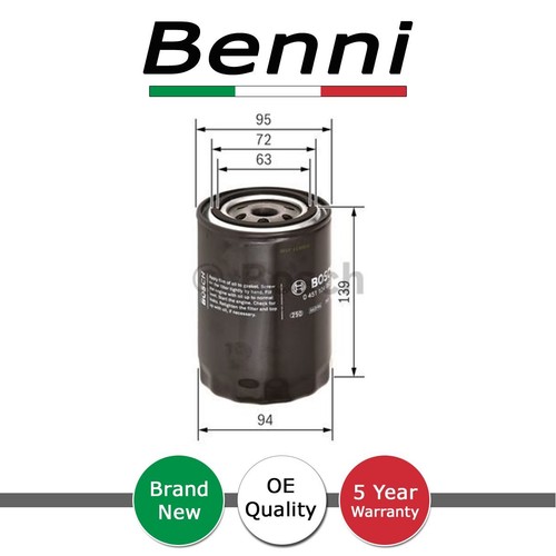 Oil filter benni - filter, fits