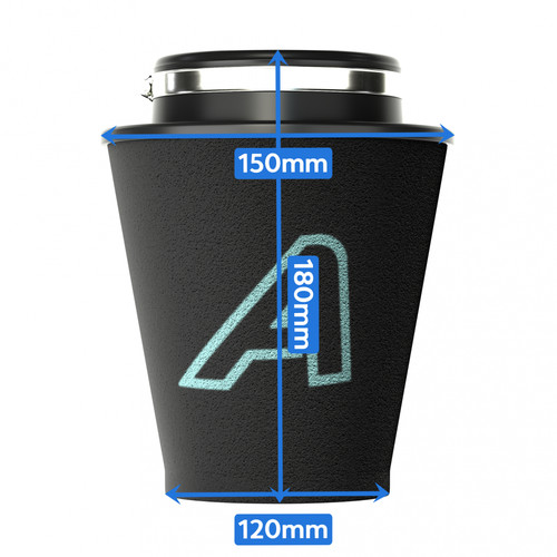 Cone foam air filter - cone,