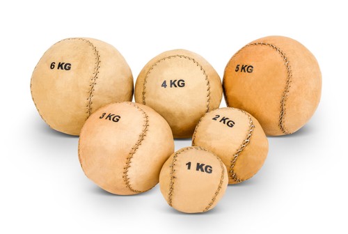 Medicine ball leather small - medicine,
