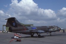 35mm Aircraft Slide F-104 Starfighter 22+63 German Air Force Upper Heyford 1981