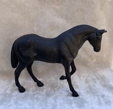 Antique Solid Bronze Arab Horse Statue Very Heavy