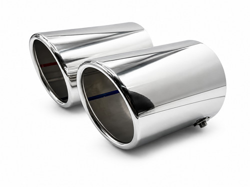 Exhaust tip dual - 2x, pipe