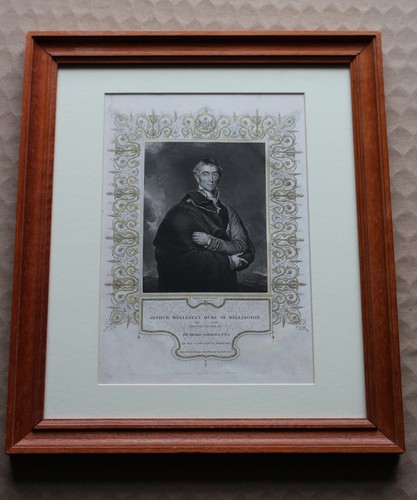 Engraving duke wellington - engraving, of