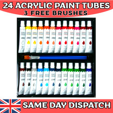 ACRYLIC PAINT SET TUBE 24 x