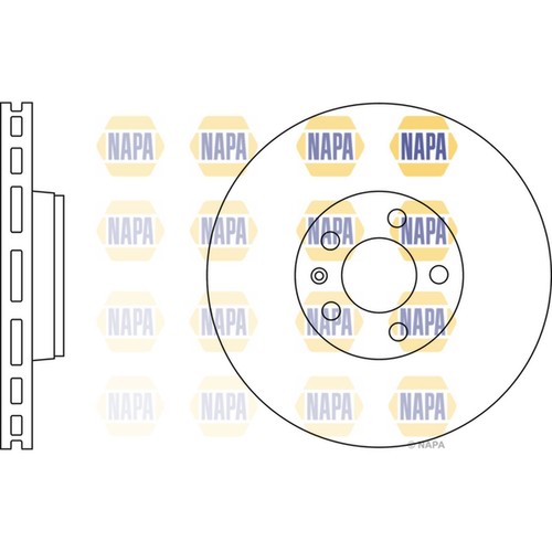 Brake discs vented - brake, audi