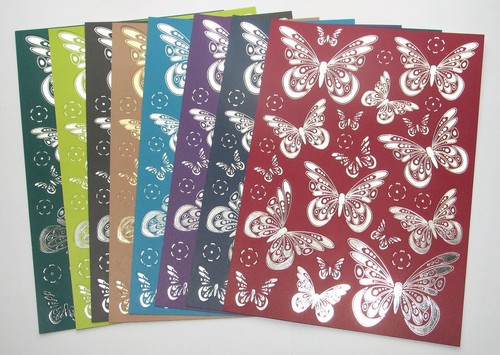 Kanban sheets assorted - a4,