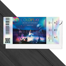 COLDPLAY Personalised Gift