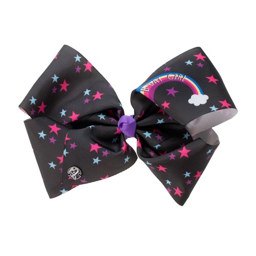 Jojo siwa bow black happy - siwa,
